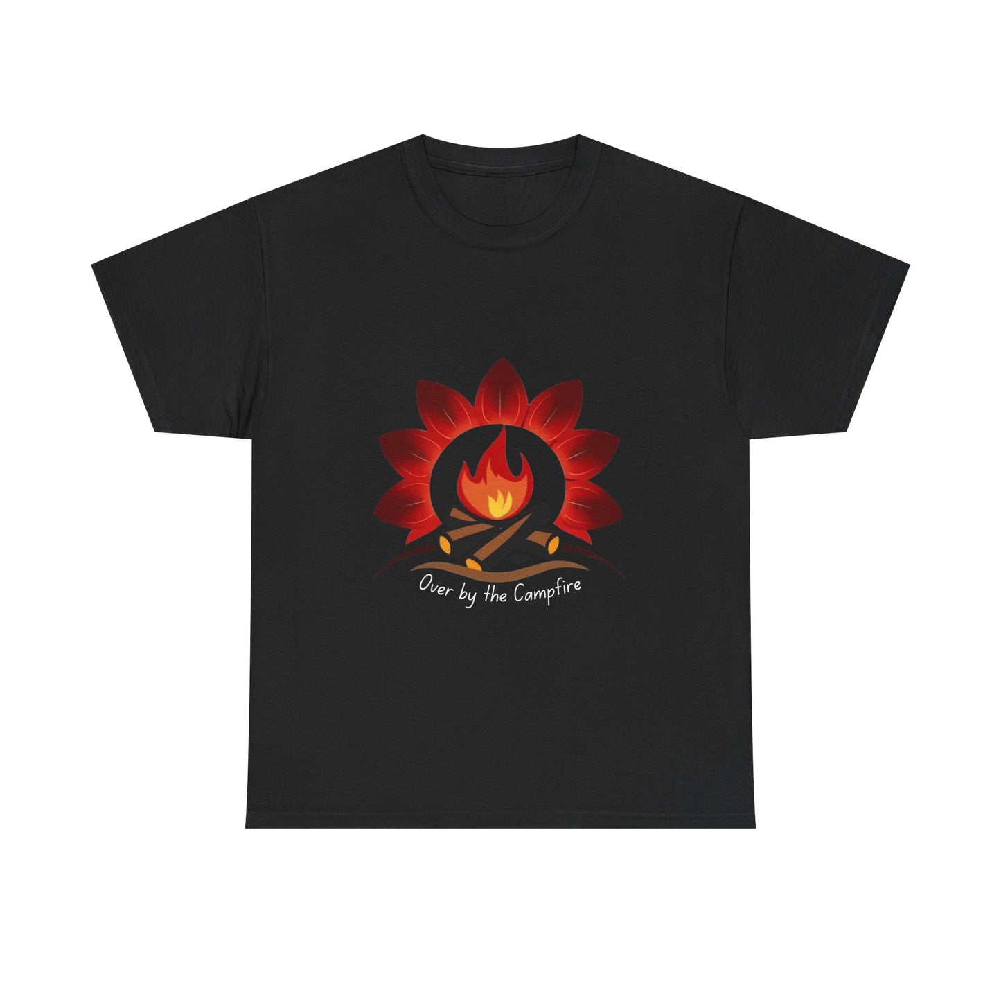 Campfire Vibes Unisex Tee - Cozy Nights, Outdoor Adventures, Perfect Gift, Bonfire Gatherings, Summer Celebrations