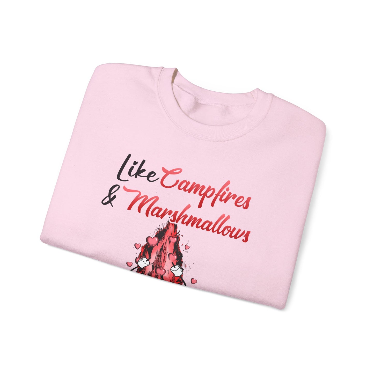 Like Campfires and & Marshmallows, We're Better Together - Unisex Heavy Blend™ Crewneck Sweatshirt