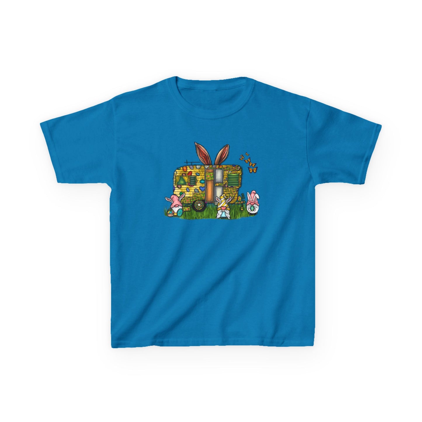 Easter Bunny Kids Tee - Adorable Heavy Cotton™ Shirt for Spring Celebrations