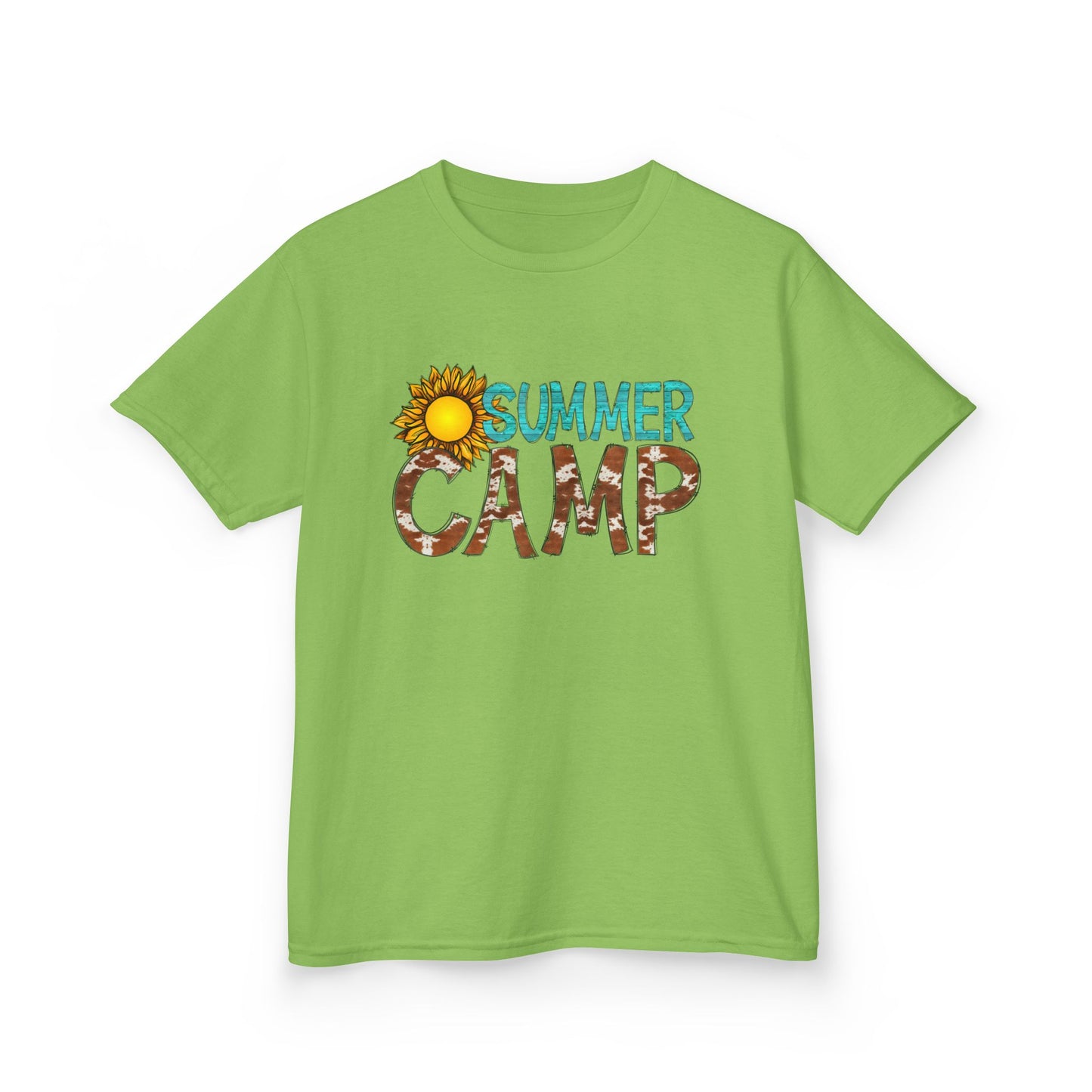 Kids Summer Camp Tee - Fun Black T-Shirt for Outdoor Adventures