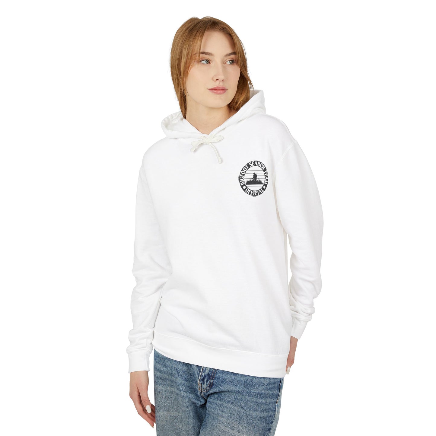 Bigfoot Search Team Unisex Lightweight Hoodie - Perfect for Outdoor Enthusiasts
