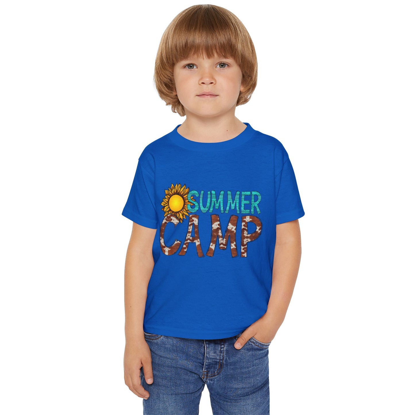 Sunshine Summer Camp Toddler T-Shirt | Fun Kids Apparel | Ideal for Summer Adventures