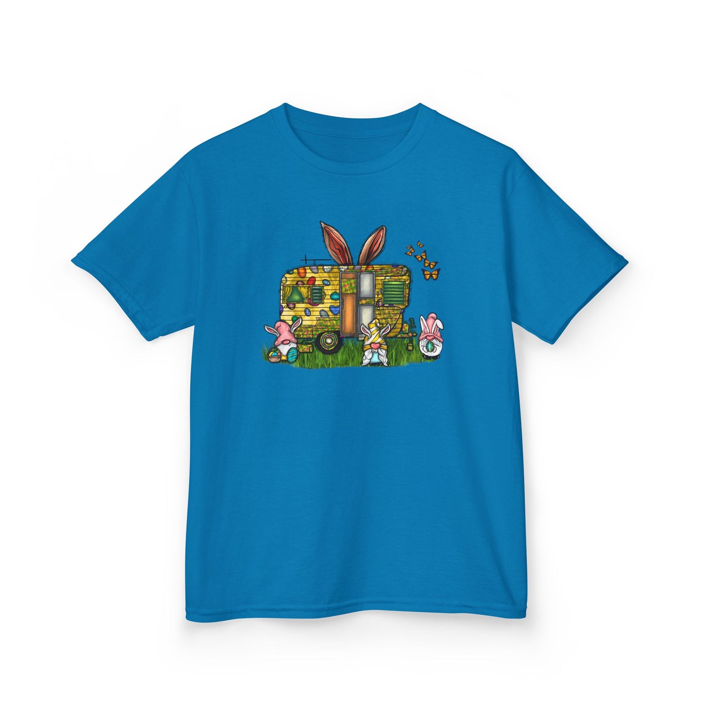 Easter Bunny Kids Tee - Adorable Heavy Cotton™ Shirt for Spring Celebrations