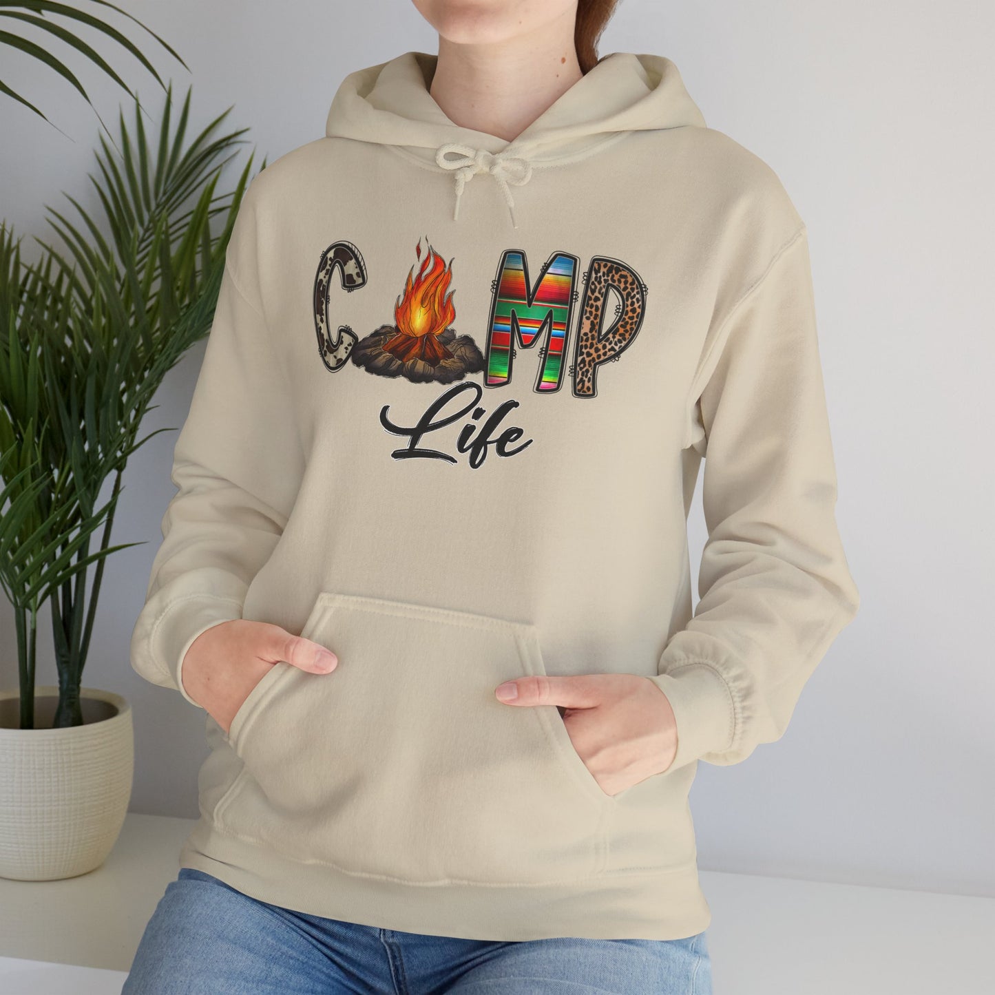 Camp Life - Unisex Heavy Blend™ Hooded Sweatshirt