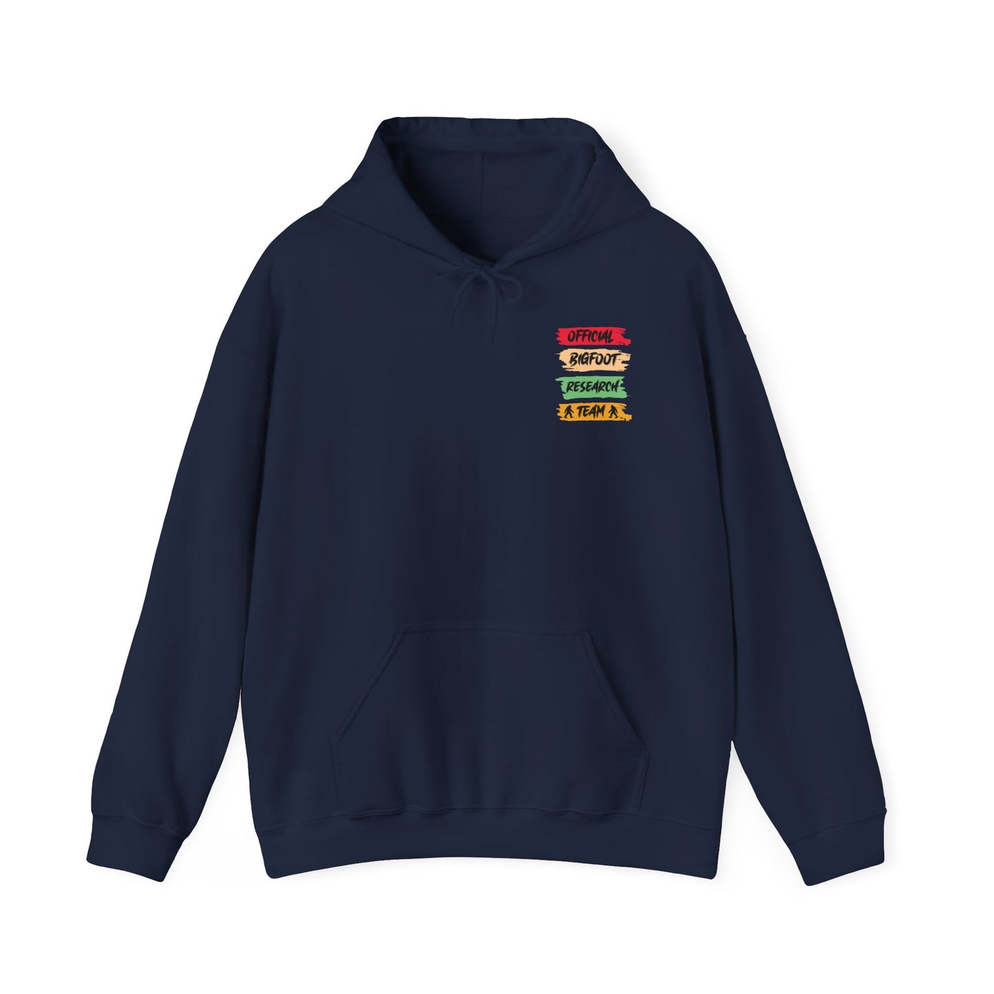 Bigfoot Research Team Hoodie - Unisex Heavy Blend Sweatshirt for Cryptid Enthusiasts