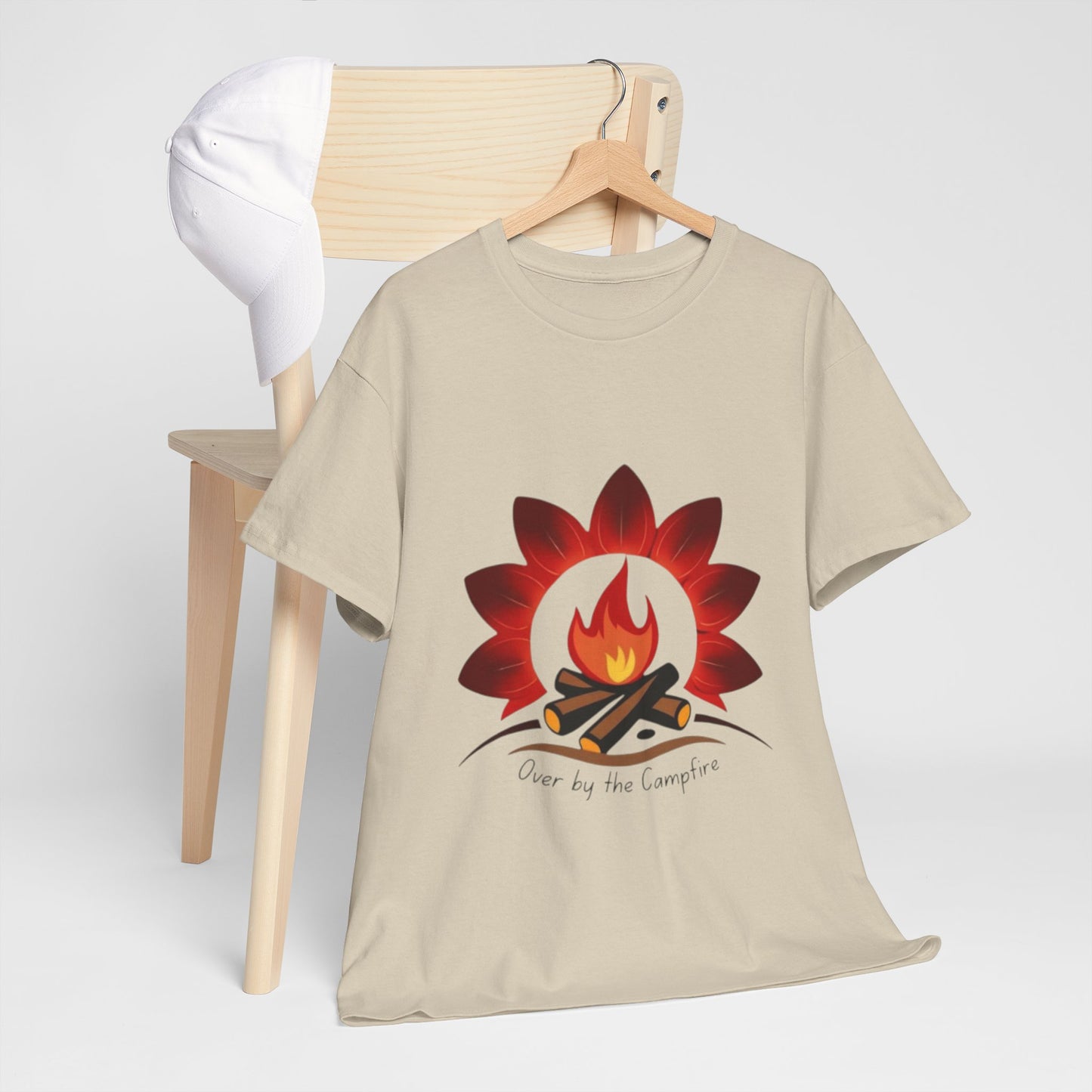 Campfire Vibes Unisex Tee - Cozy Nights, Outdoor Adventures, Perfect Gift, Bonfire Gatherings, Summer Celebrations