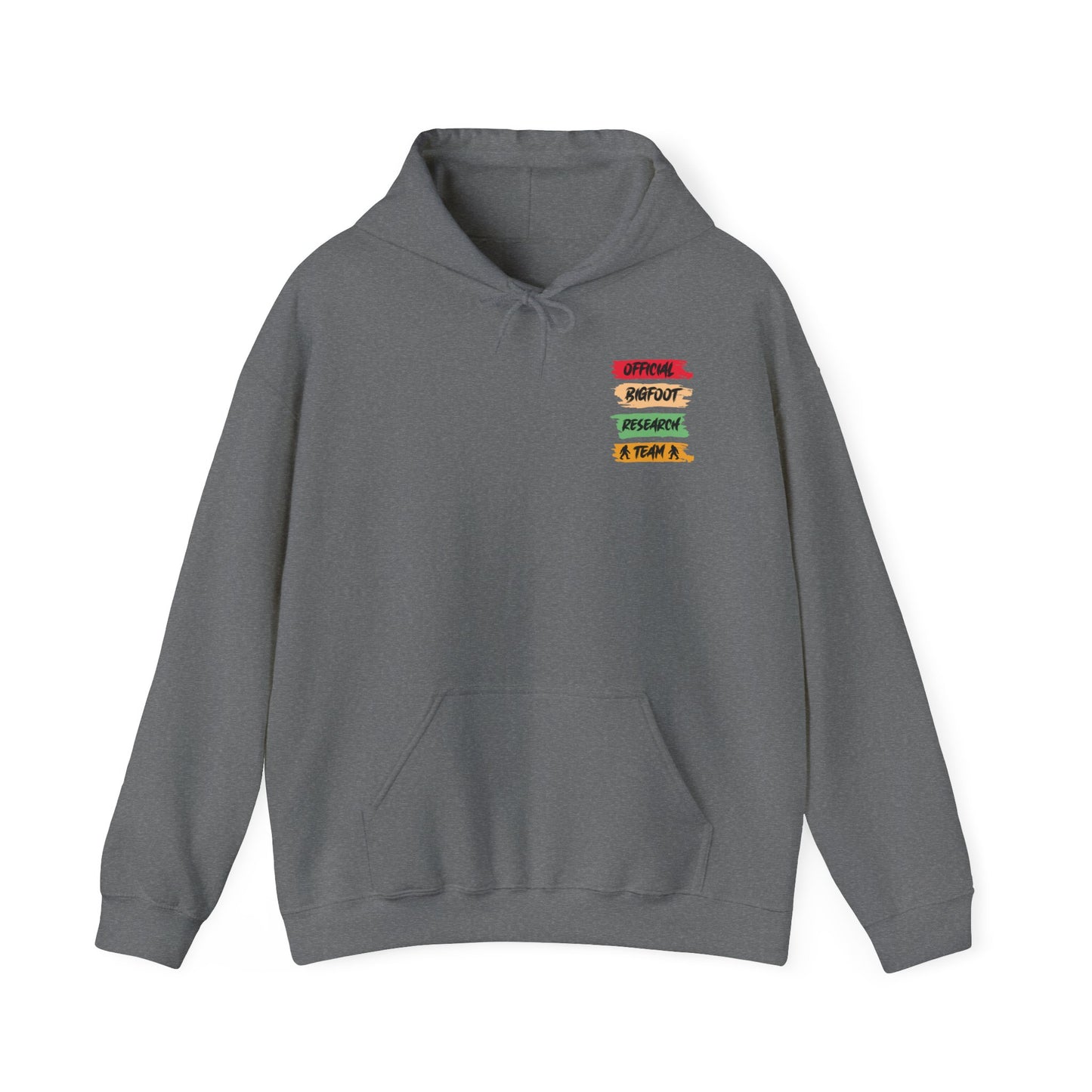 Bigfoot Research Team Hoodie - Unisex Heavy Blend Sweatshirt for Cryptid Enthusiasts