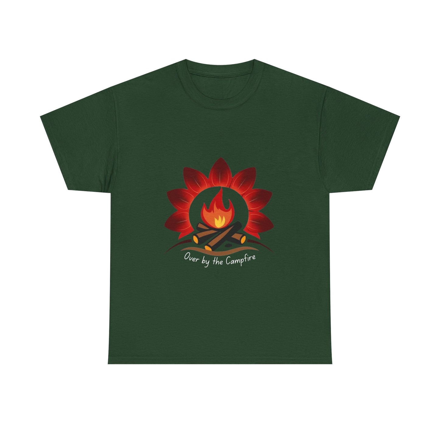 Campfire Vibes Unisex Tee - Cozy Nights, Outdoor Adventures, Perfect Gift, Bonfire Gatherings, Summer Celebrations