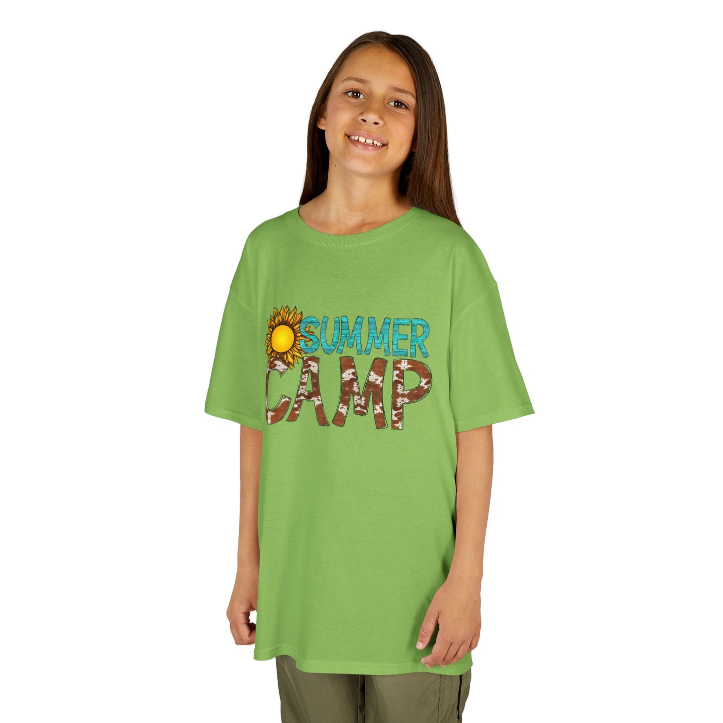 Kids Summer Camp Tee - Fun Black T-Shirt for Outdoor Adventures