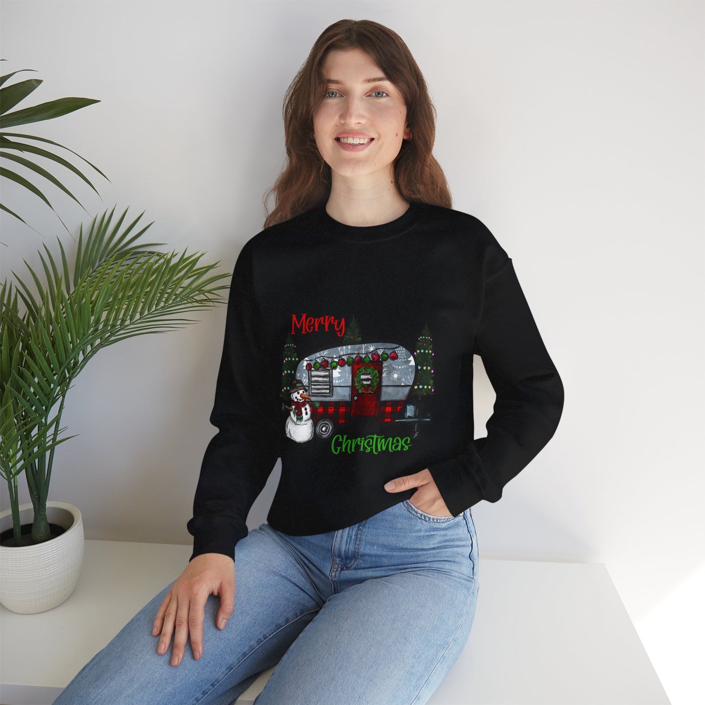 Merry Christmas - Unisex Heavy Blend™ Crewneck Sweatshirt
