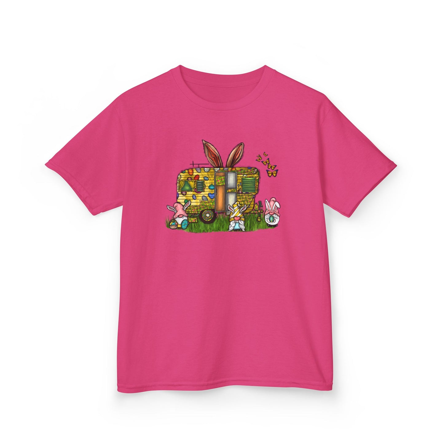 Easter Bunny Kids Tee - Adorable Heavy Cotton™ Shirt for Spring Celebrations