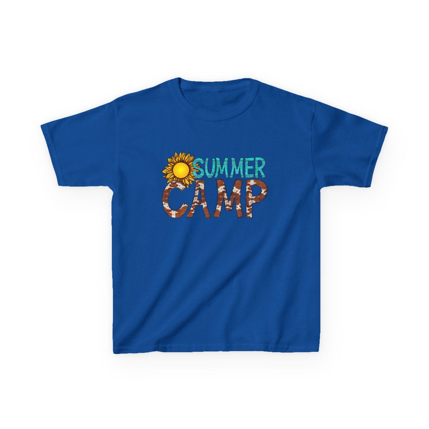 Kids Summer Camp Tee - Fun Black T-Shirt for Outdoor Adventures