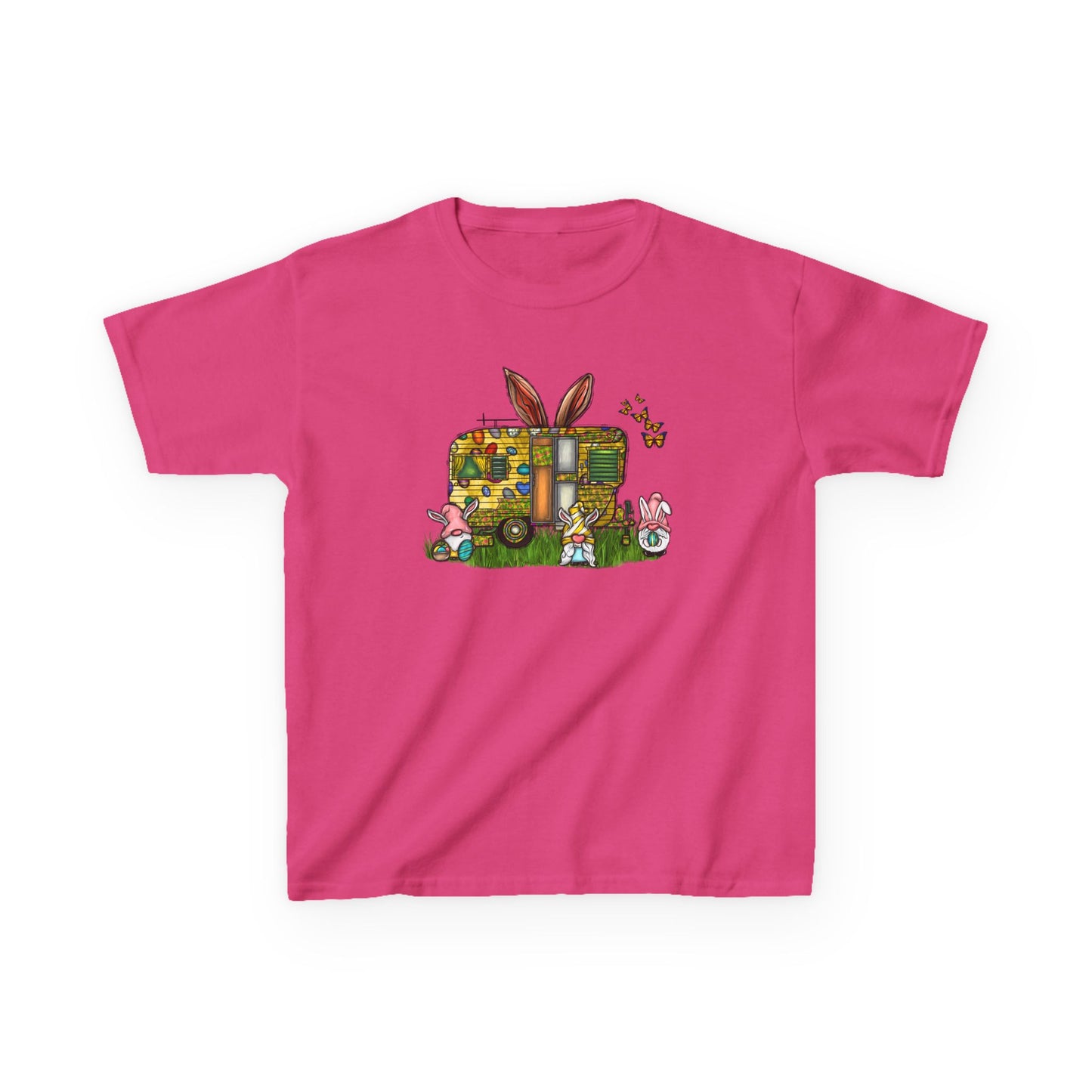 Easter Bunny Kids Tee - Adorable Heavy Cotton™ Shirt for Spring Celebrations