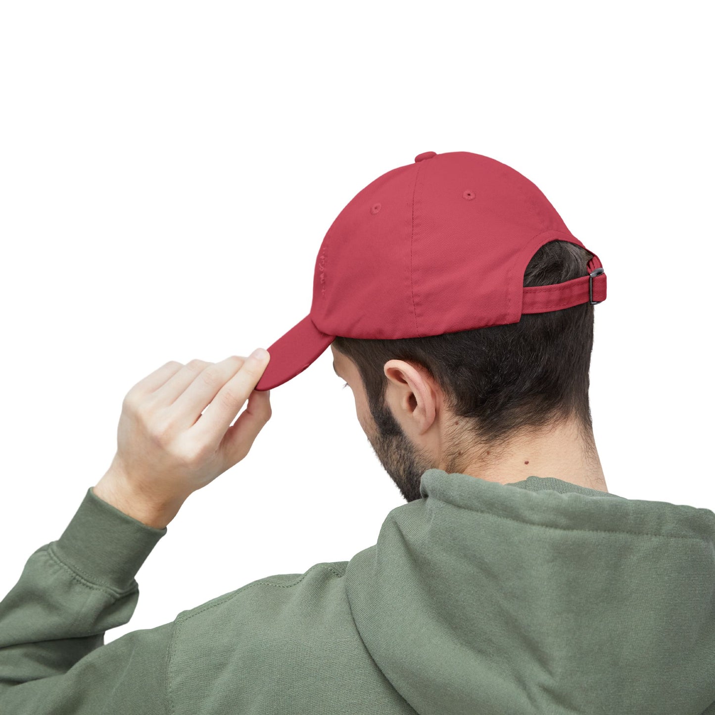 Unisex Distressed Cap - Camp Hair Don't Care Hat for Adventurers