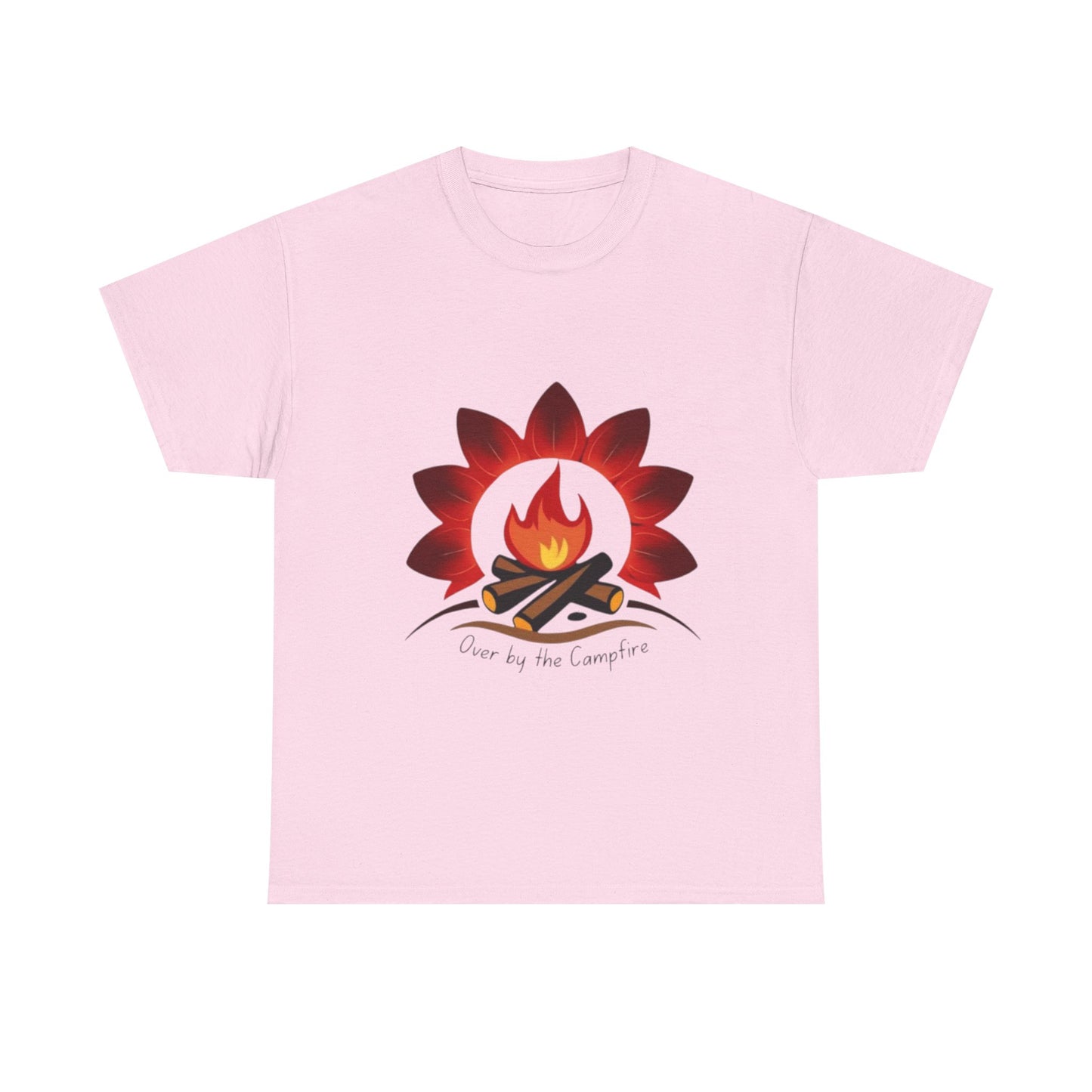 Campfire Vibes Unisex Tee - Cozy Nights, Outdoor Adventures, Perfect Gift, Bonfire Gatherings, Summer Celebrations