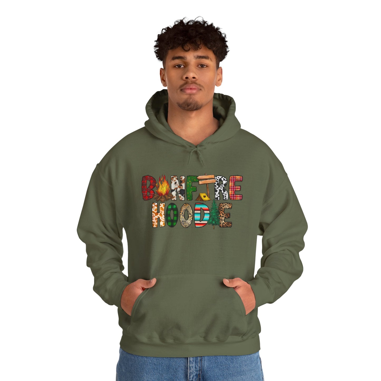 Bonfire Hoodie Unisex Heavy Blend™ Hooded Sweatshirt