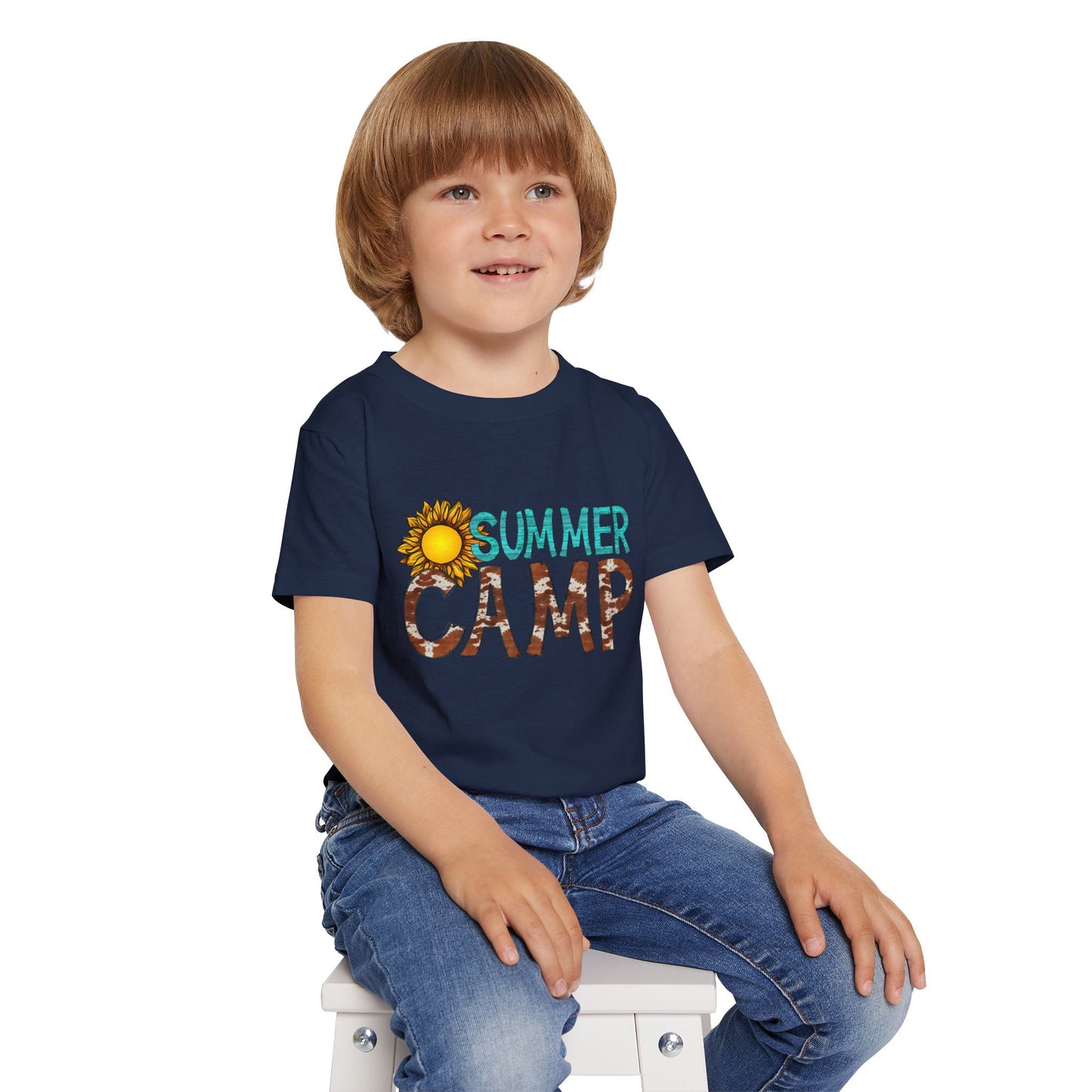 Sunshine Summer Camp Toddler T-Shirt | Fun Kids Apparel | Ideal for Summer Adventures