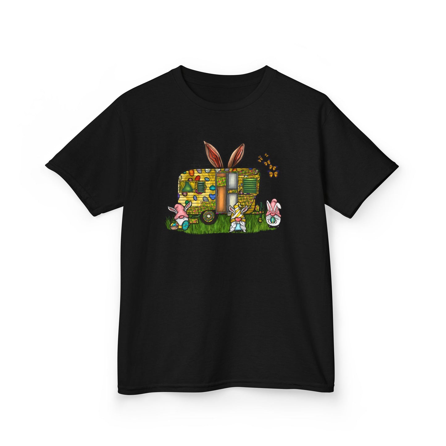 Easter Bunny Kids Tee - Adorable Heavy Cotton™ Shirt for Spring Celebrations