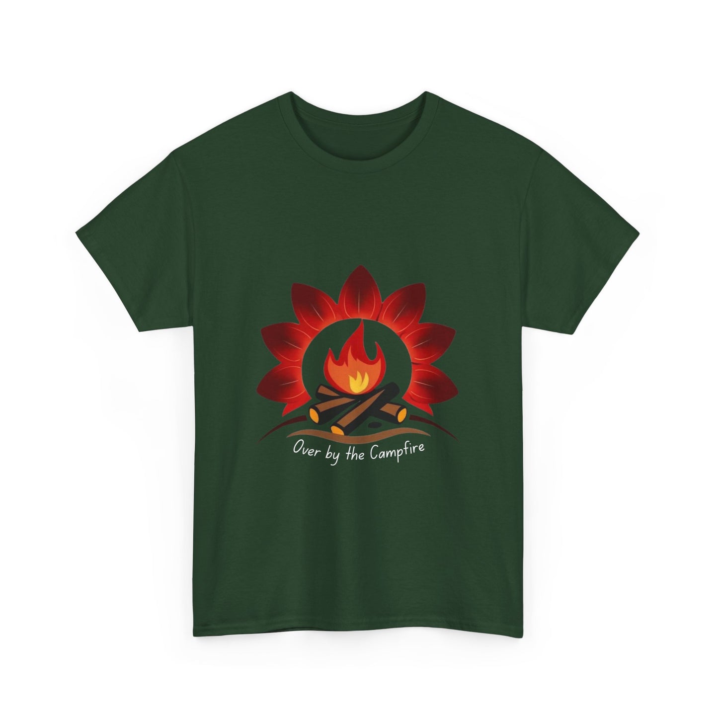 Campfire Vibes Unisex Tee - Cozy Nights, Outdoor Adventures, Perfect Gift, Bonfire Gatherings, Summer Celebrations