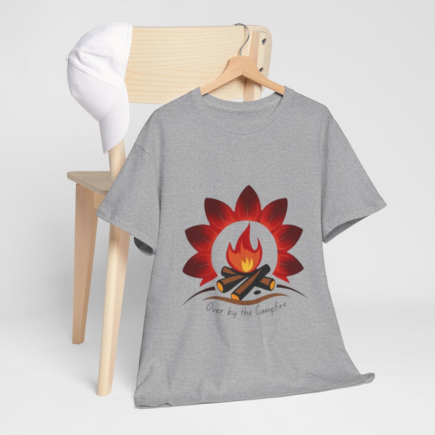 Campfire Vibes Unisex Tee - Cozy Nights, Outdoor Adventures, Perfect Gift, Bonfire Gatherings, Summer Celebrations