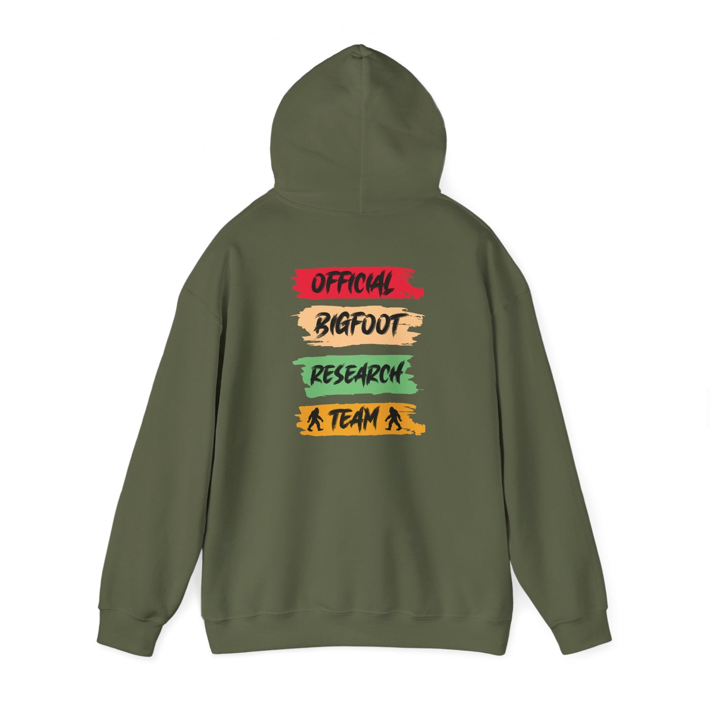 Bigfoot Research Team Hoodie - Unisex Heavy Blend Sweatshirt for Cryptid Enthusiasts