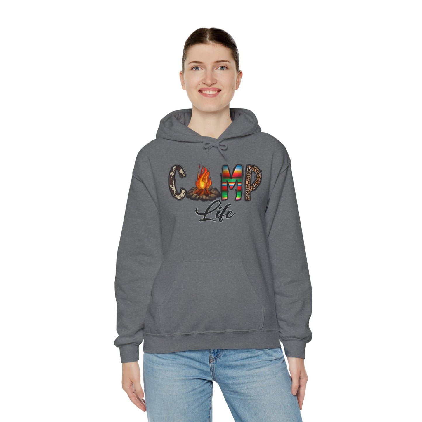 Camp Life - Unisex Heavy Blend™ Hooded Sweatshirt