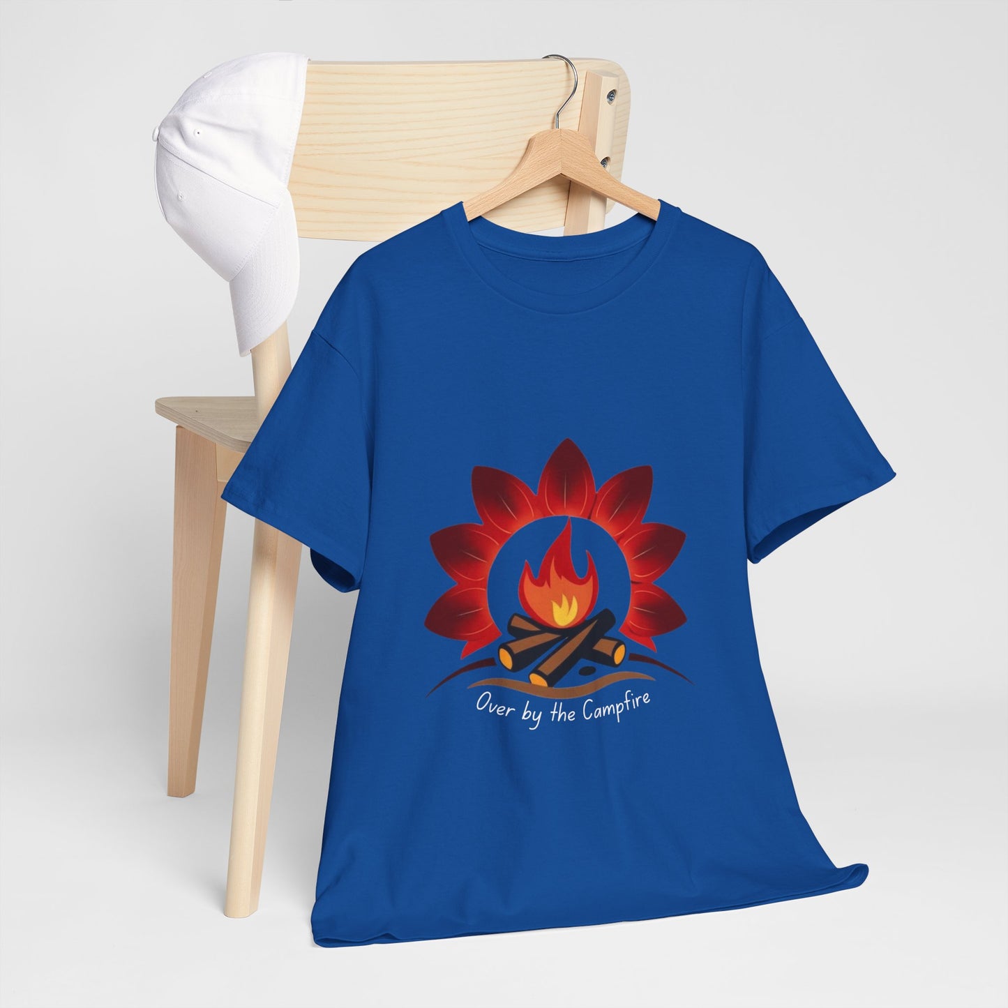 Campfire Vibes Unisex Tee - Cozy Nights, Outdoor Adventures, Perfect Gift, Bonfire Gatherings, Summer Celebrations