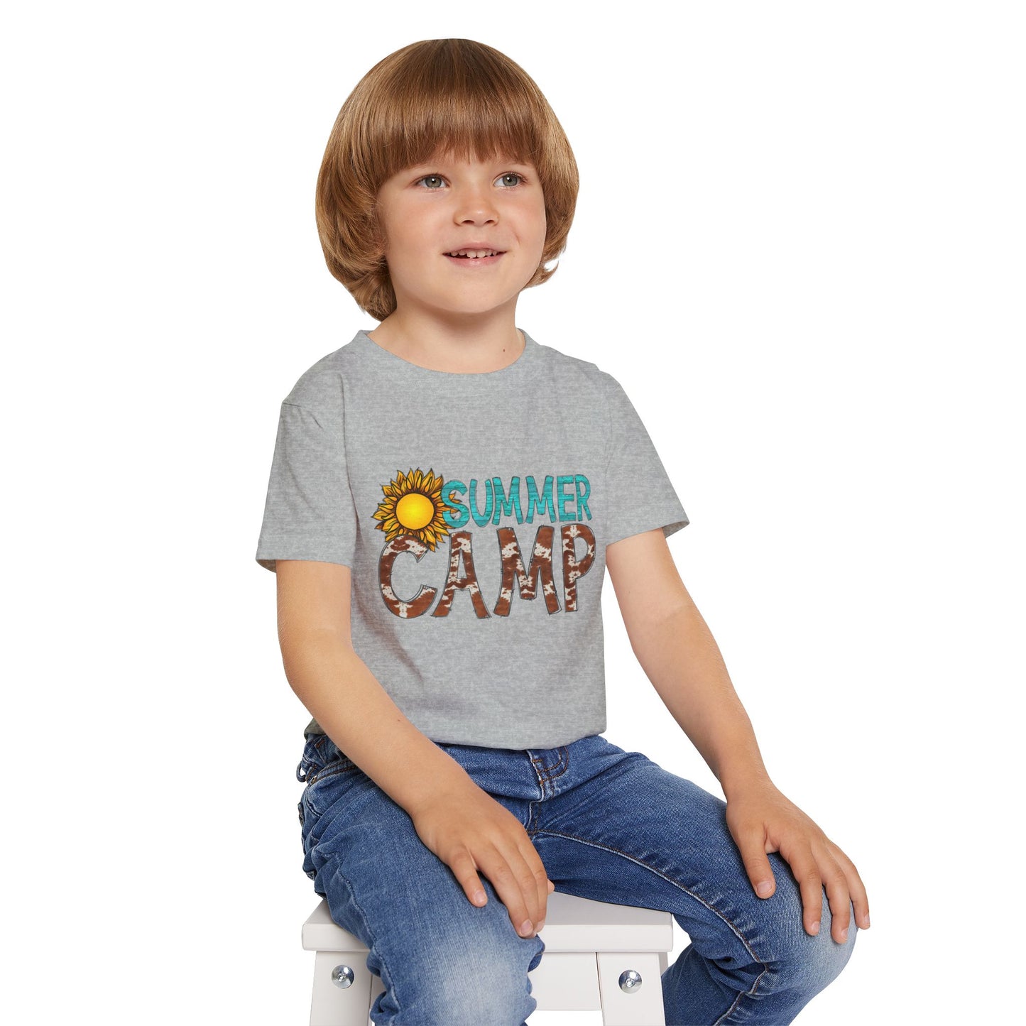 Sunshine Summer Camp Toddler T-Shirt | Fun Kids Apparel | Ideal for Summer Adventures