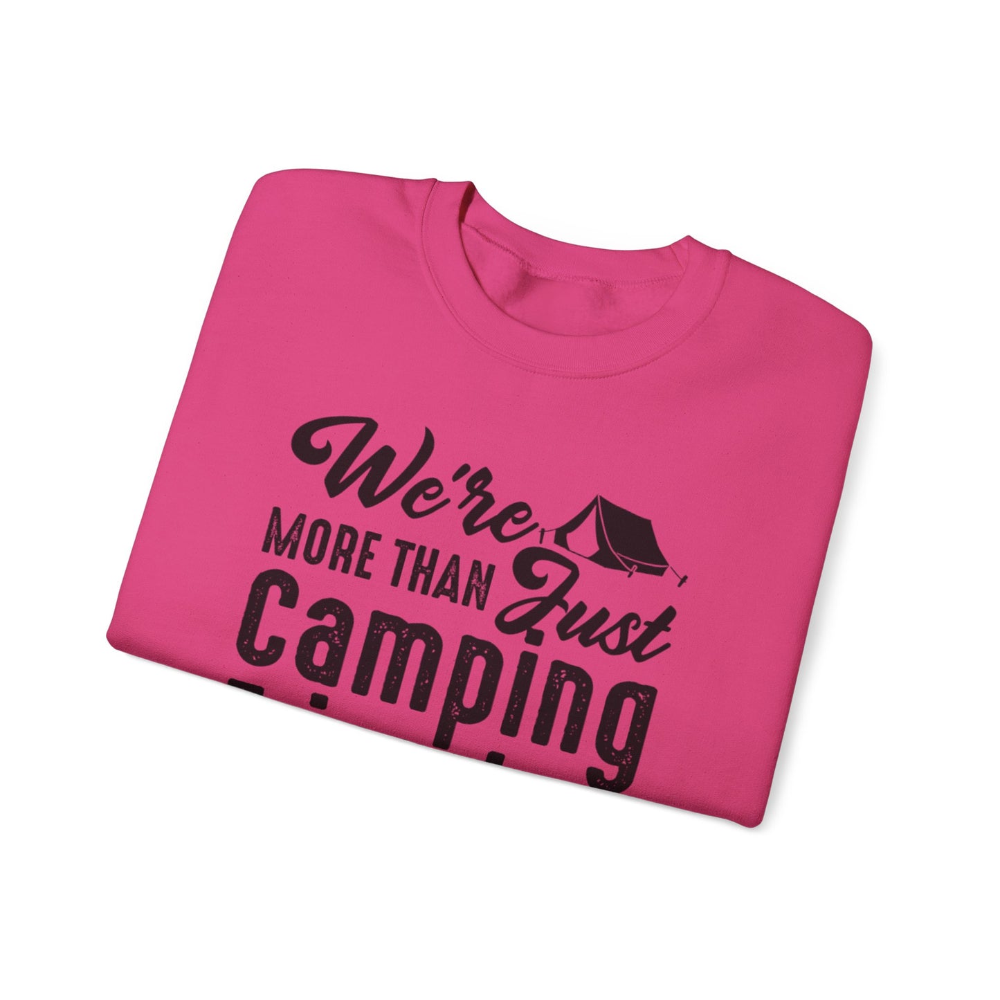 Camping Friends and Small Gang - Unisex Heavy Blend™ Crewneck Sweatshirt