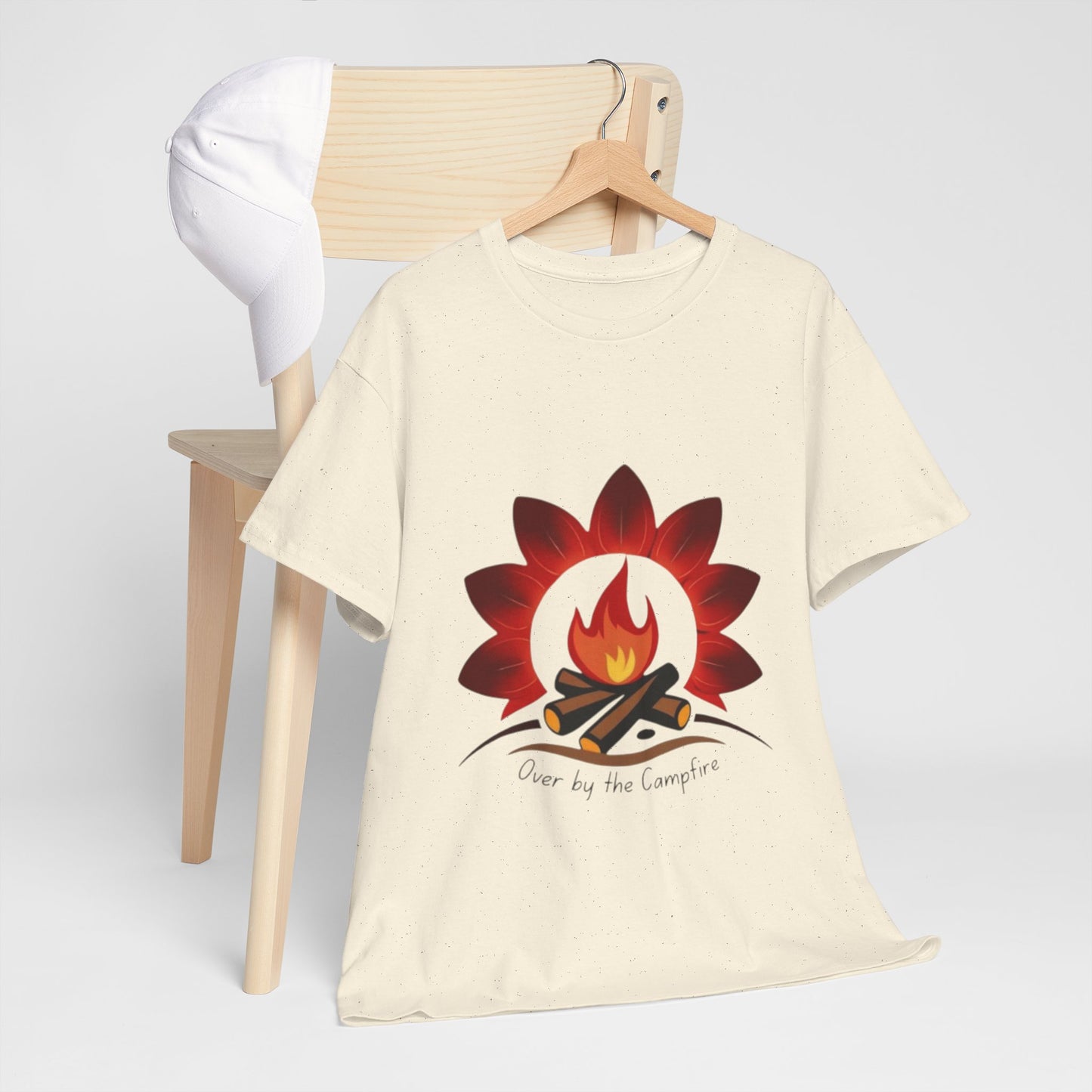 Campfire Vibes Unisex Tee - Cozy Nights, Outdoor Adventures, Perfect Gift, Bonfire Gatherings, Summer Celebrations
