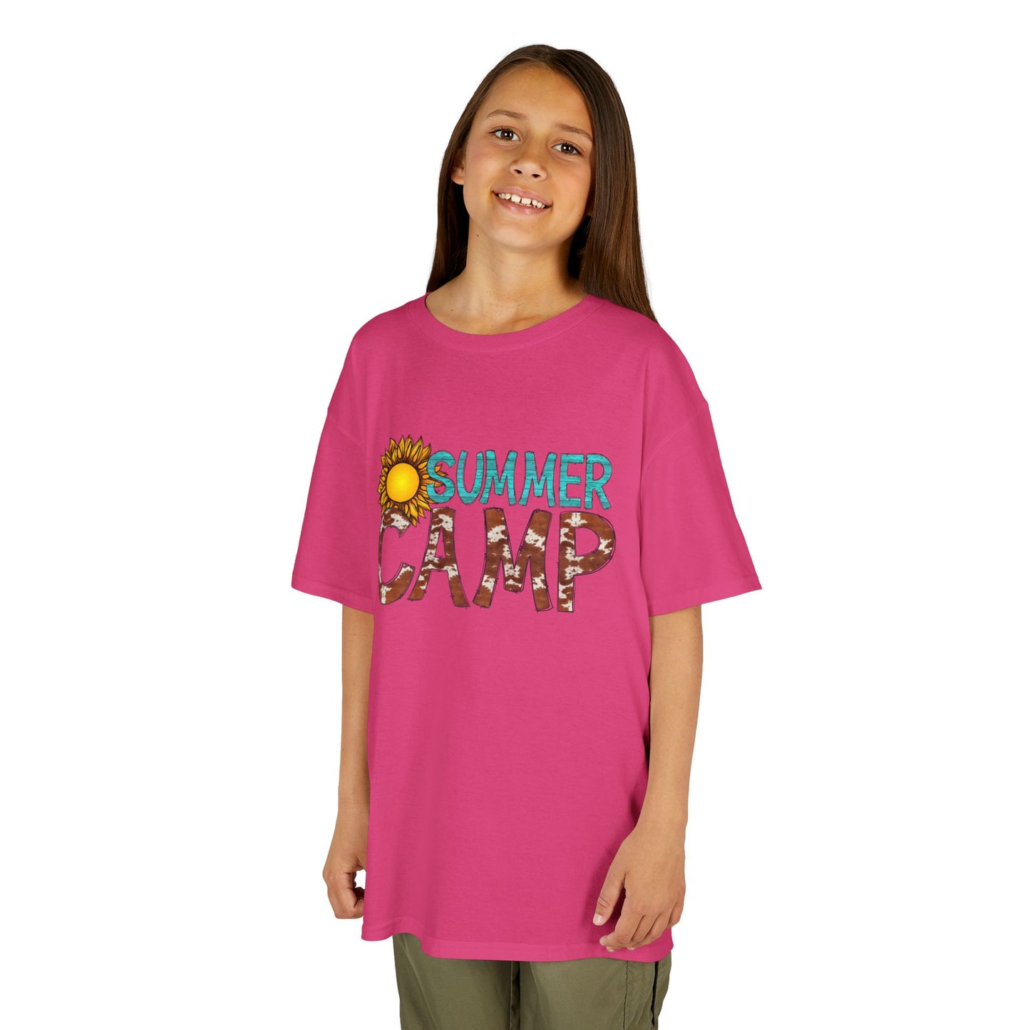 Kids Summer Camp Tee - Fun Black T-Shirt for Outdoor Adventures