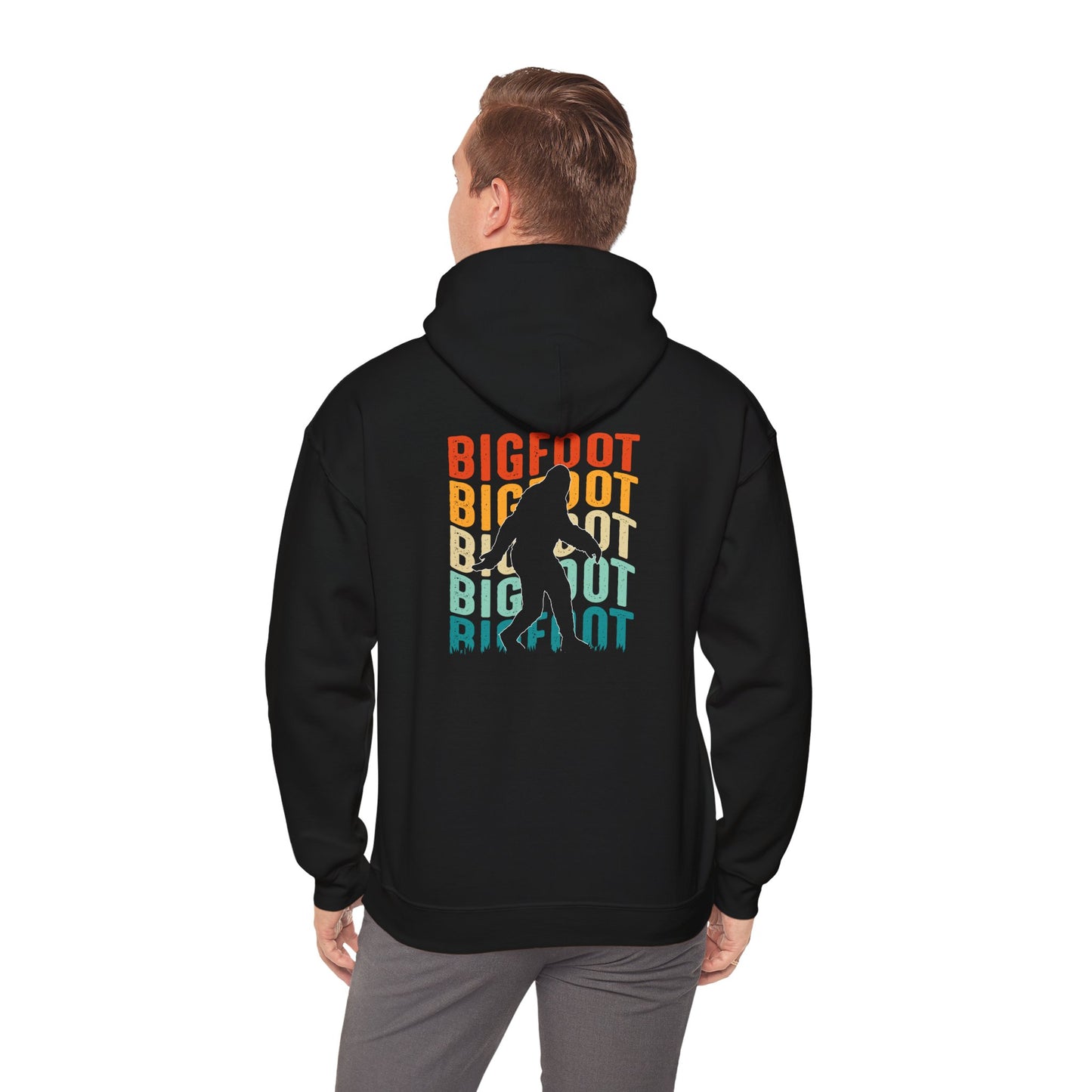 Bigfoot Adventure Unisex Heavy Blend™ Hooded Sweatshirt - Perfect for Outdoor Enthusiasts and Mythology Lovers