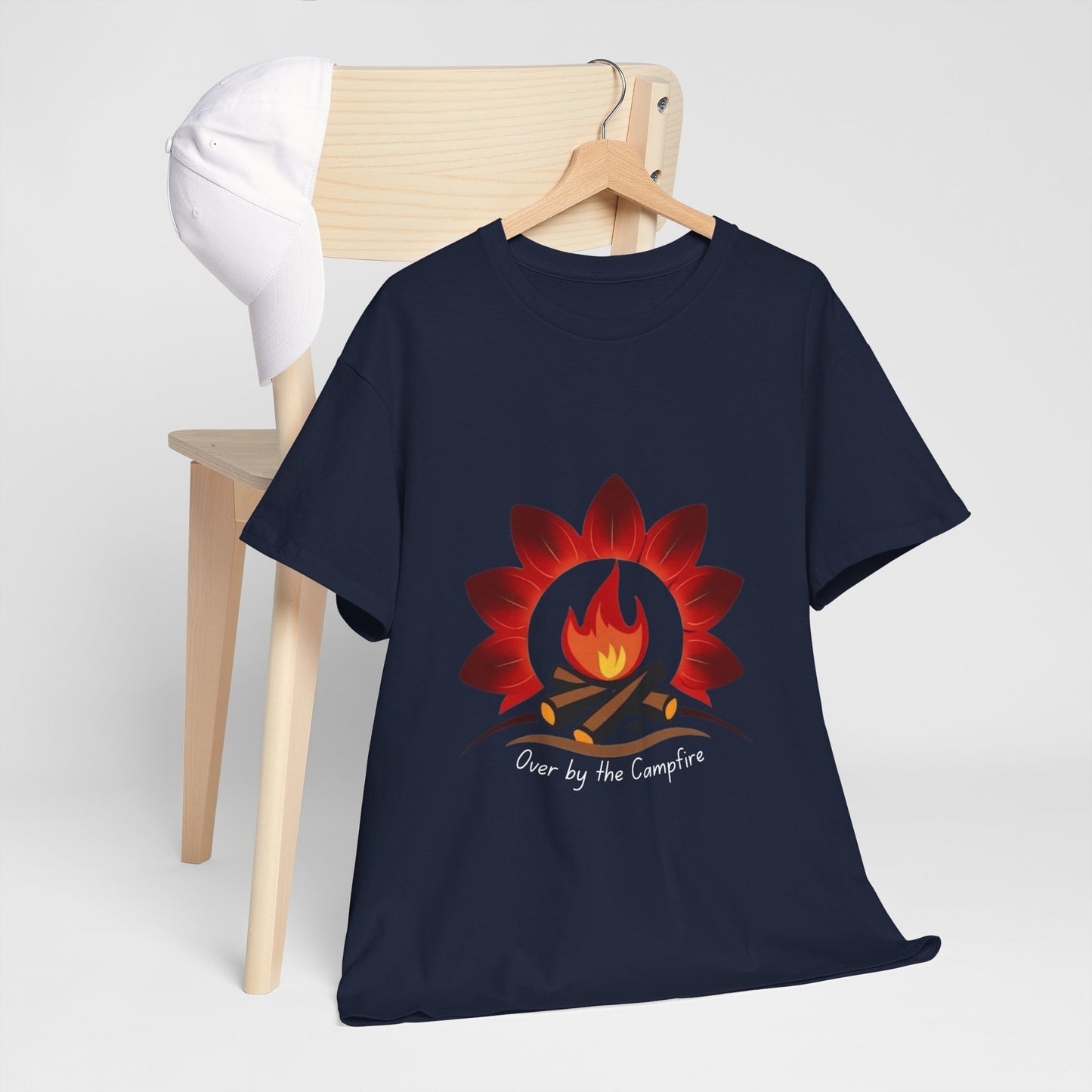 Campfire Vibes Unisex Tee - Cozy Nights, Outdoor Adventures, Perfect Gift, Bonfire Gatherings, Summer Celebrations