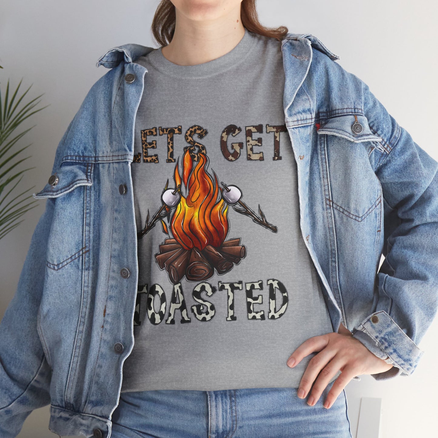 Let's Get Toasted - Unisex Heavy Cotton Tee