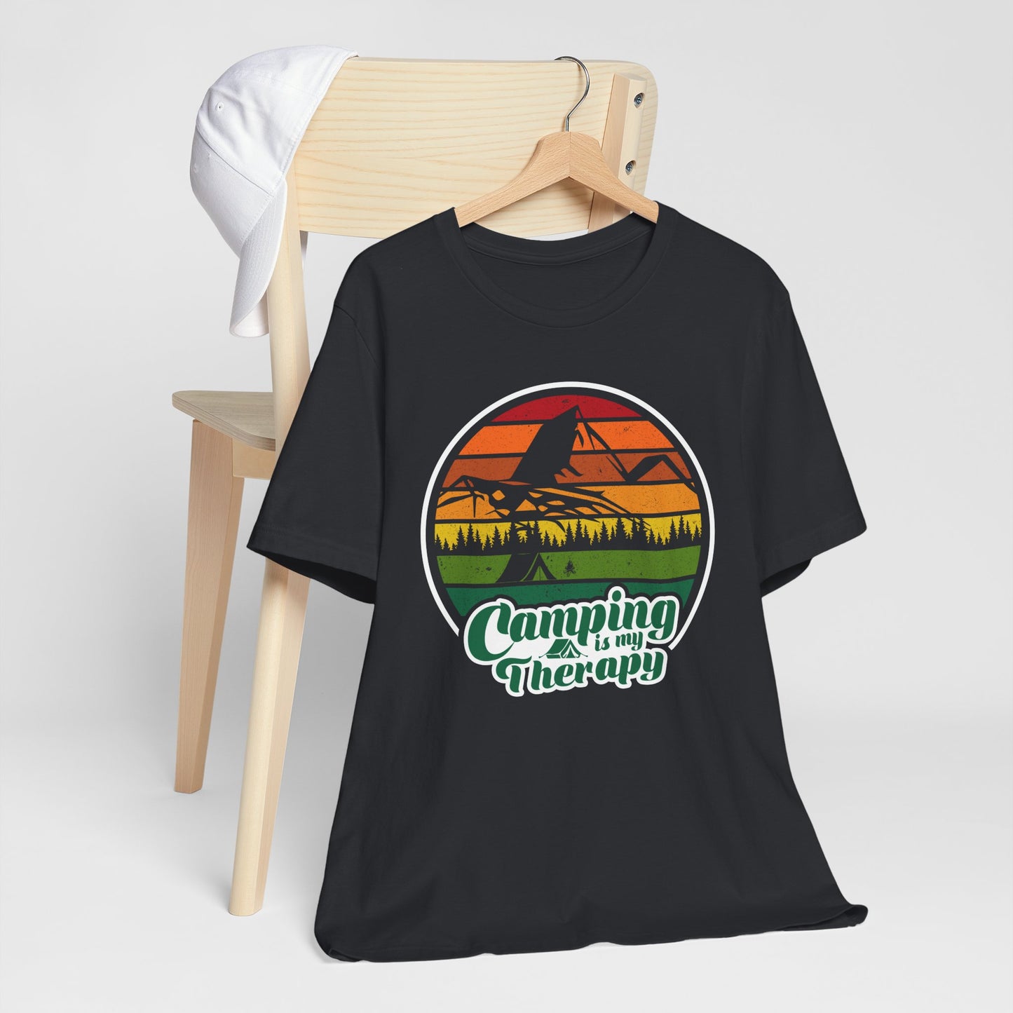 Camping is My Therapy Unisex T-Shirt - Feel Good Outdoor Apparel