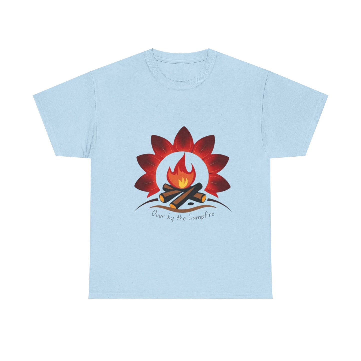 Campfire Vibes Unisex Tee - Cozy Nights, Outdoor Adventures, Perfect Gift, Bonfire Gatherings, Summer Celebrations