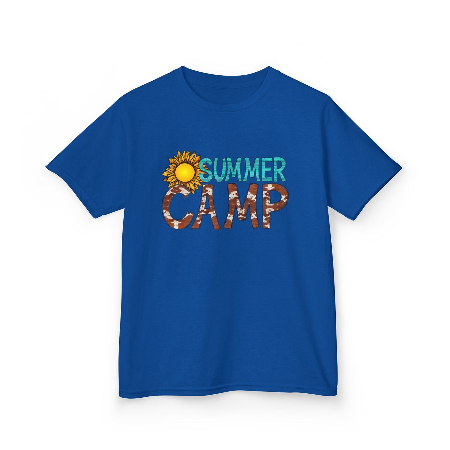 Kids Summer Camp Tee - Fun Black T-Shirt for Outdoor Adventures