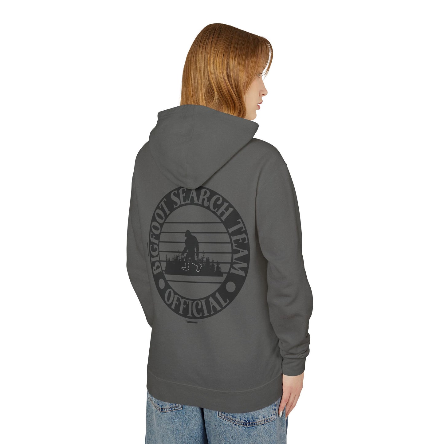 Bigfoot Search Team Unisex Lightweight Hoodie - Perfect for Outdoor Enthusiasts