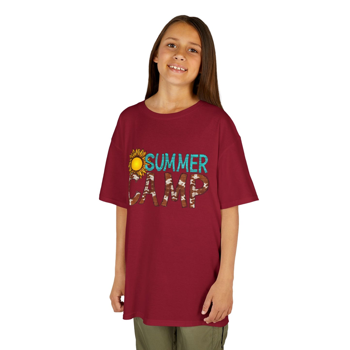 Kids Summer Camp Tee - Fun Black T-Shirt for Outdoor Adventures
