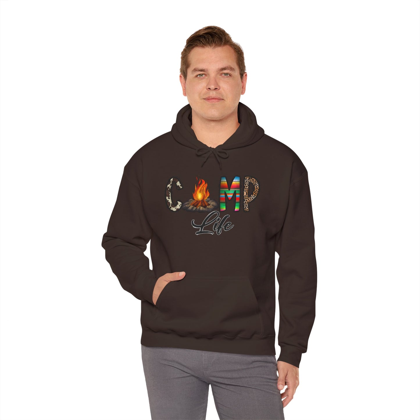 Camp Life - Unisex Heavy Blend™ Hooded Sweatshirt