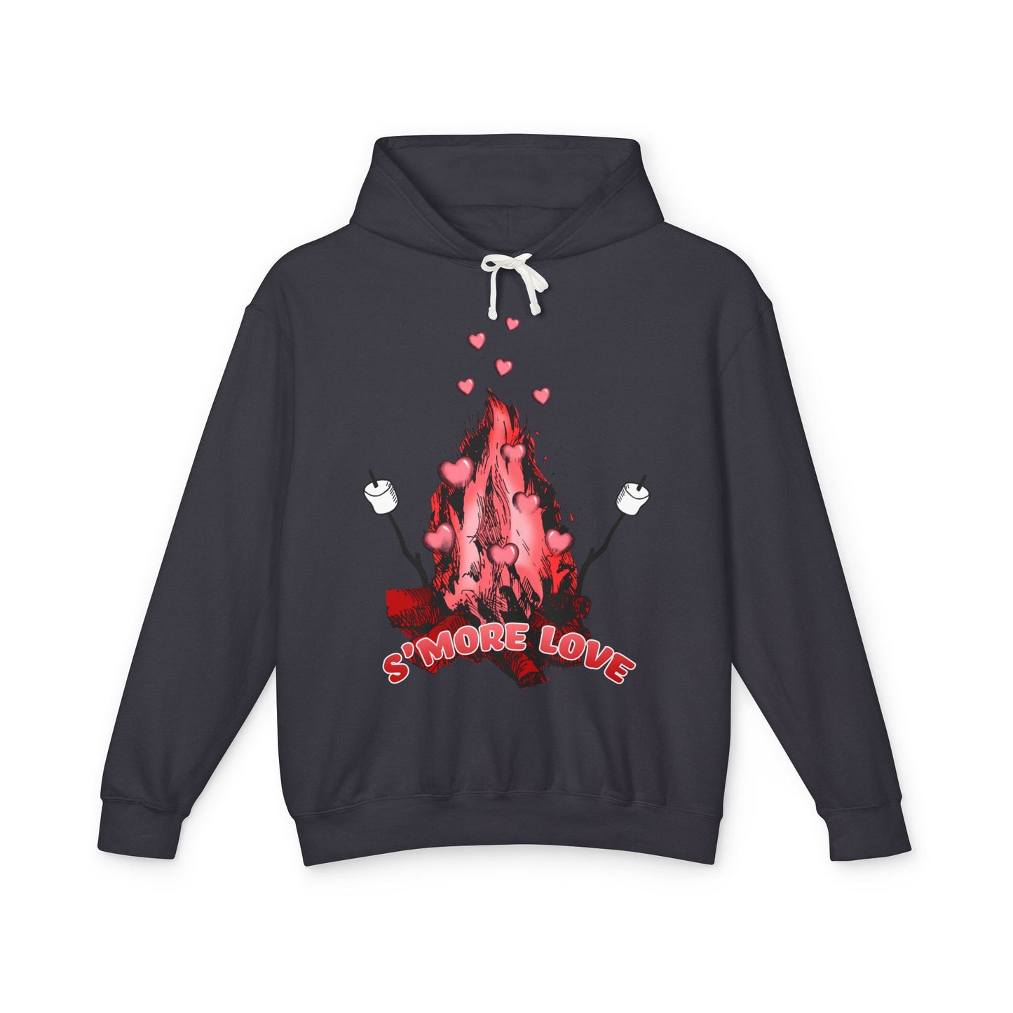 S'more Love - Unisex Lightweight Hooded Sweatshirt