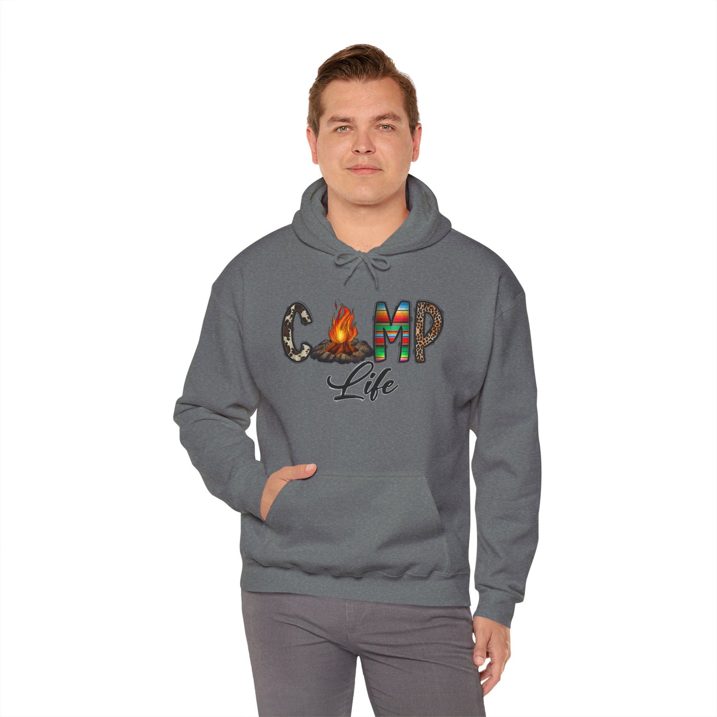 Camp Life - Unisex Heavy Blend™ Hooded Sweatshirt
