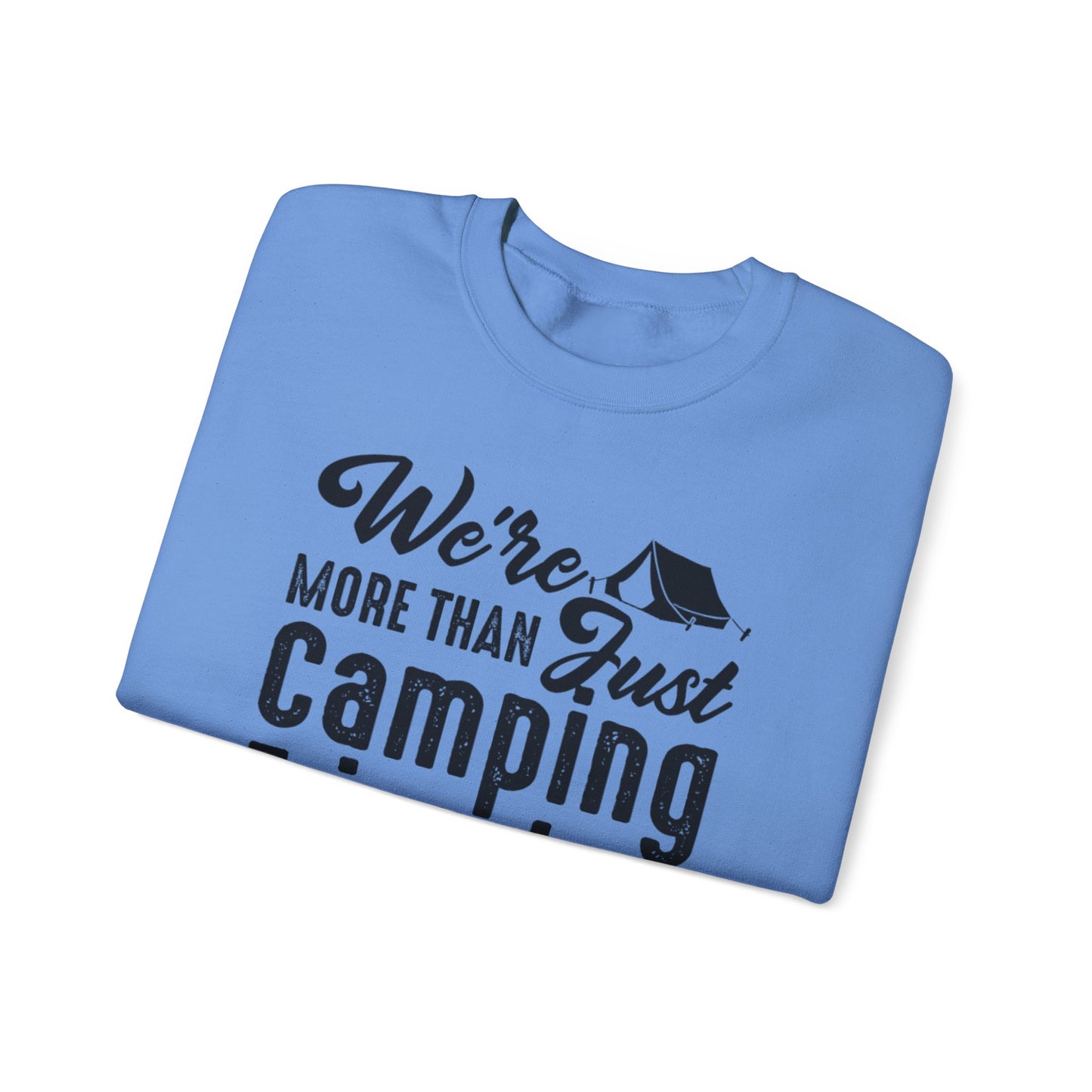 Camping Friends and Small Gang - Unisex Heavy Blend™ Crewneck Sweatshirt