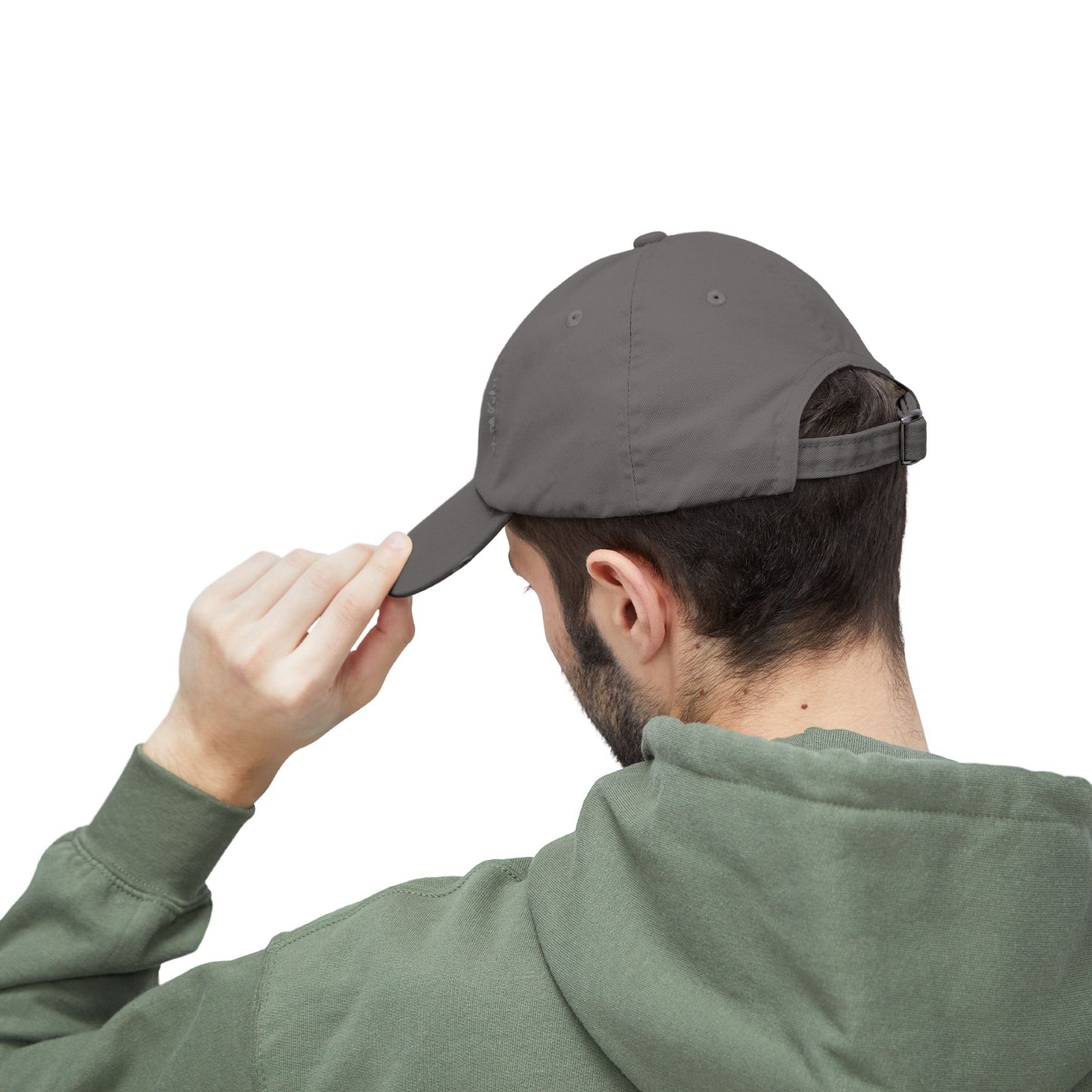 Unisex Distressed Cap - Camp Hair Don't Care Hat for Adventurers