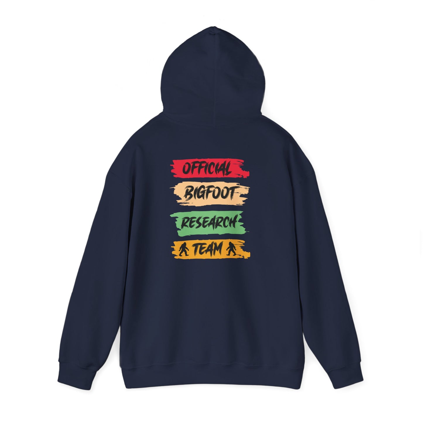 Bigfoot Research Team Hoodie - Unisex Heavy Blend Sweatshirt for Cryptid Enthusiasts