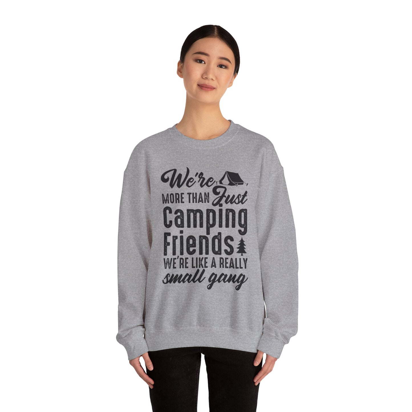Camping Friends and Small Gang - Unisex Heavy Blend™ Crewneck Sweatshirt