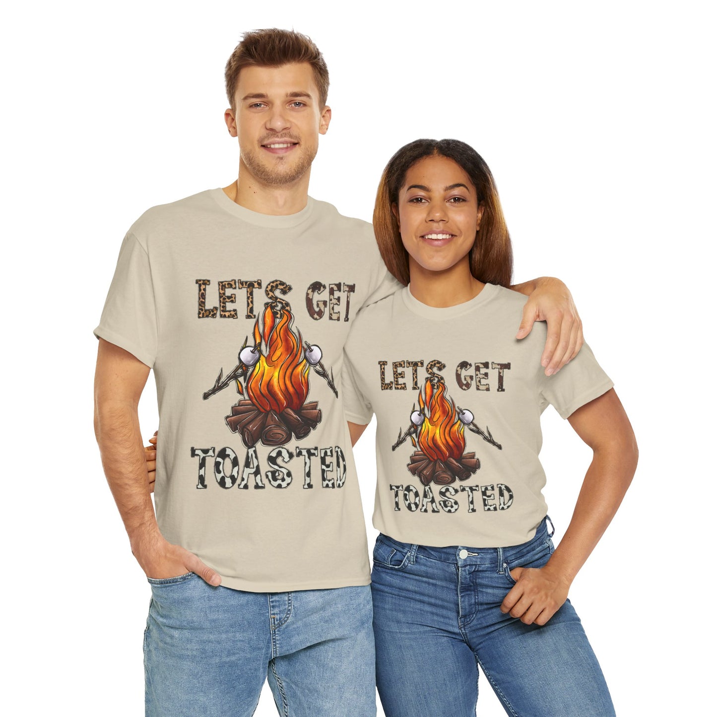 Let's Get Toasted - Unisex Heavy Cotton Tee