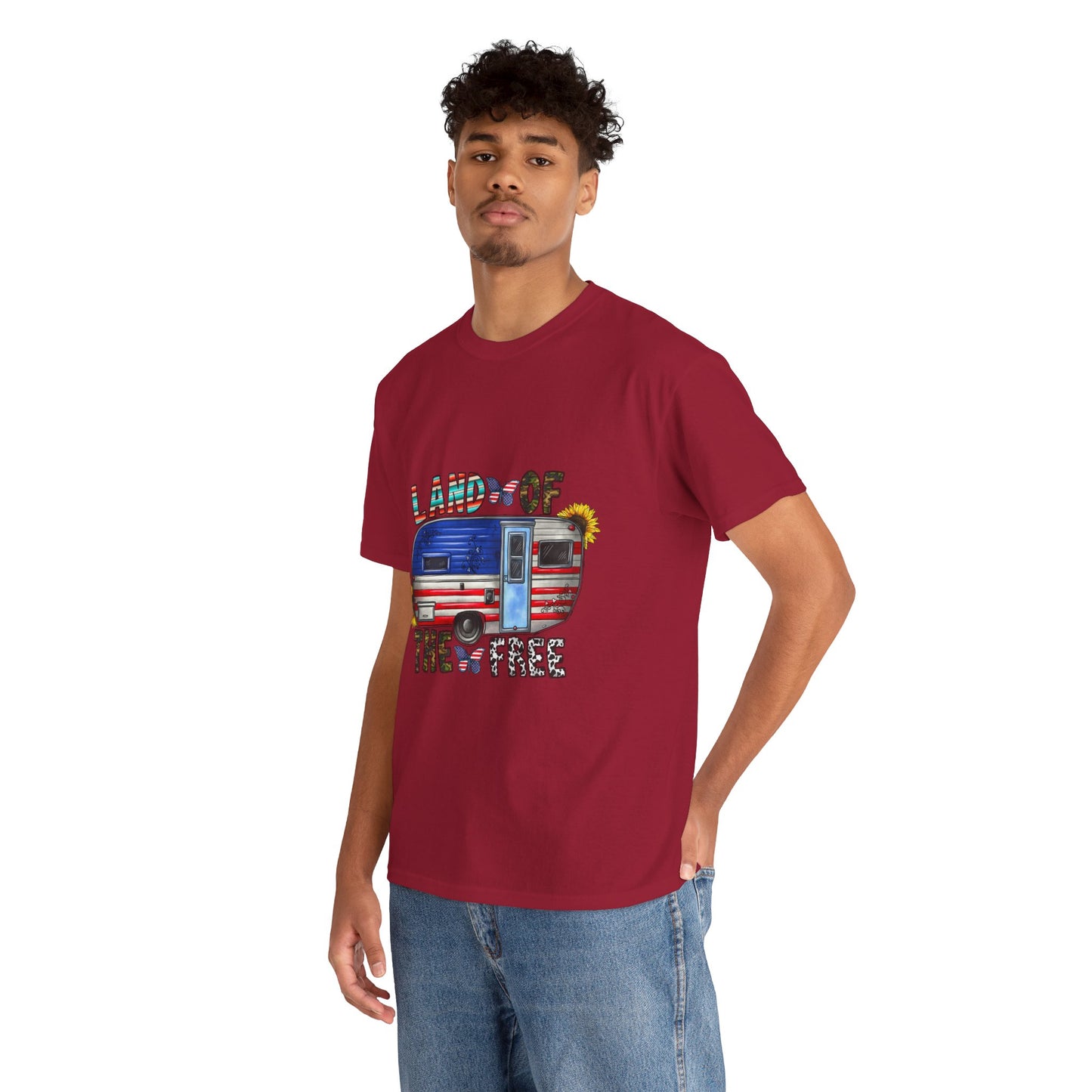 Land of the Free - Unisex Heavy Cotton Tee