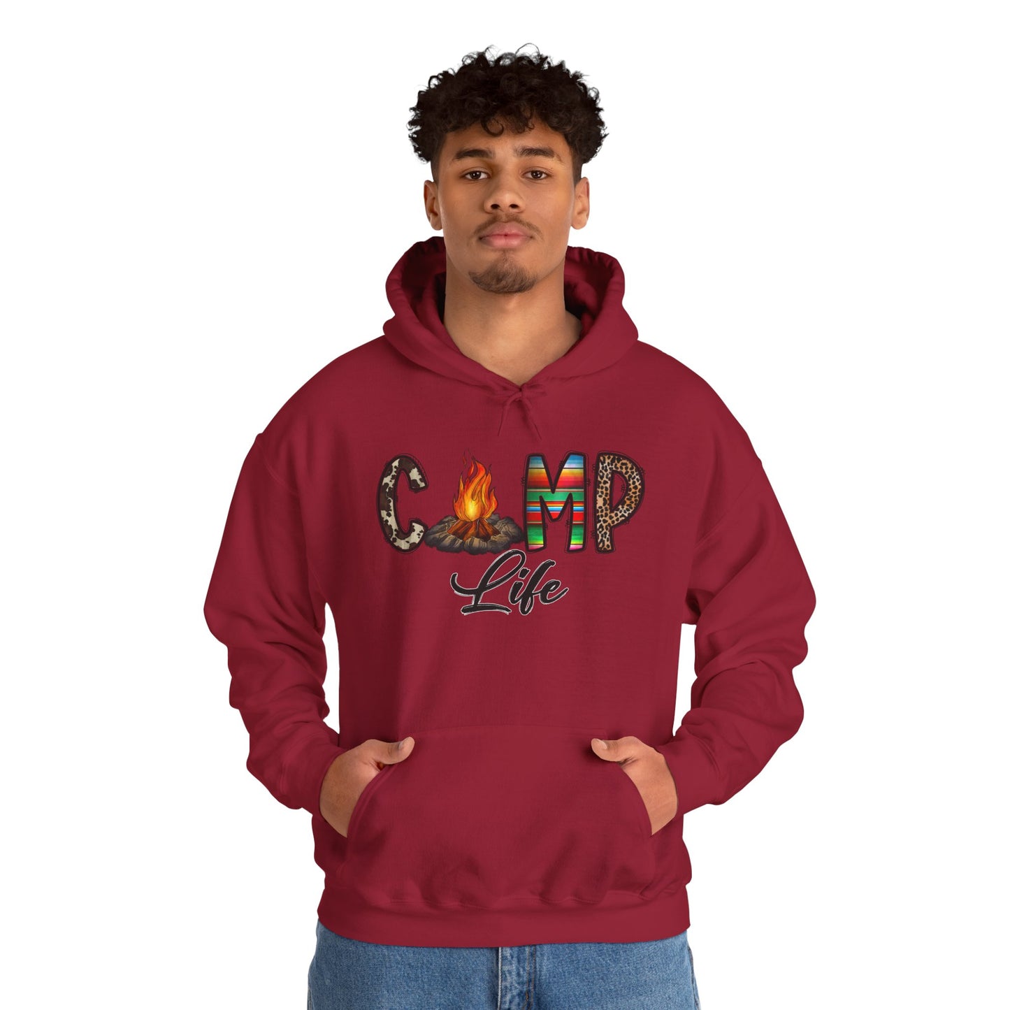 Camp Life - Unisex Heavy Blend™ Hooded Sweatshirt