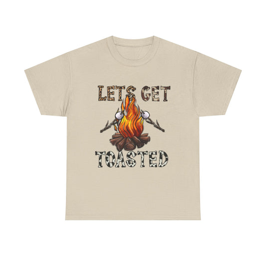 Let's Get Toasted - Unisex Heavy Cotton Tee